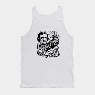 Edgar Allan Poe Quoth The Raven Tank Top